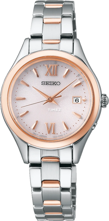 Seiko,women 28.30mm,28.30mm,Stainless Steel,White,Quartz,Day,Anti-magnetic,SWFH132