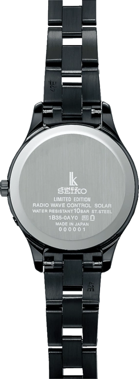 Seiko,Lukia 27.50mm,27.50mm,Stainless Steel,Black,Quartz,Day,World Time,Solar Charging,Anti-magnetic,In-house Caliber,Sapphire,SSVV087