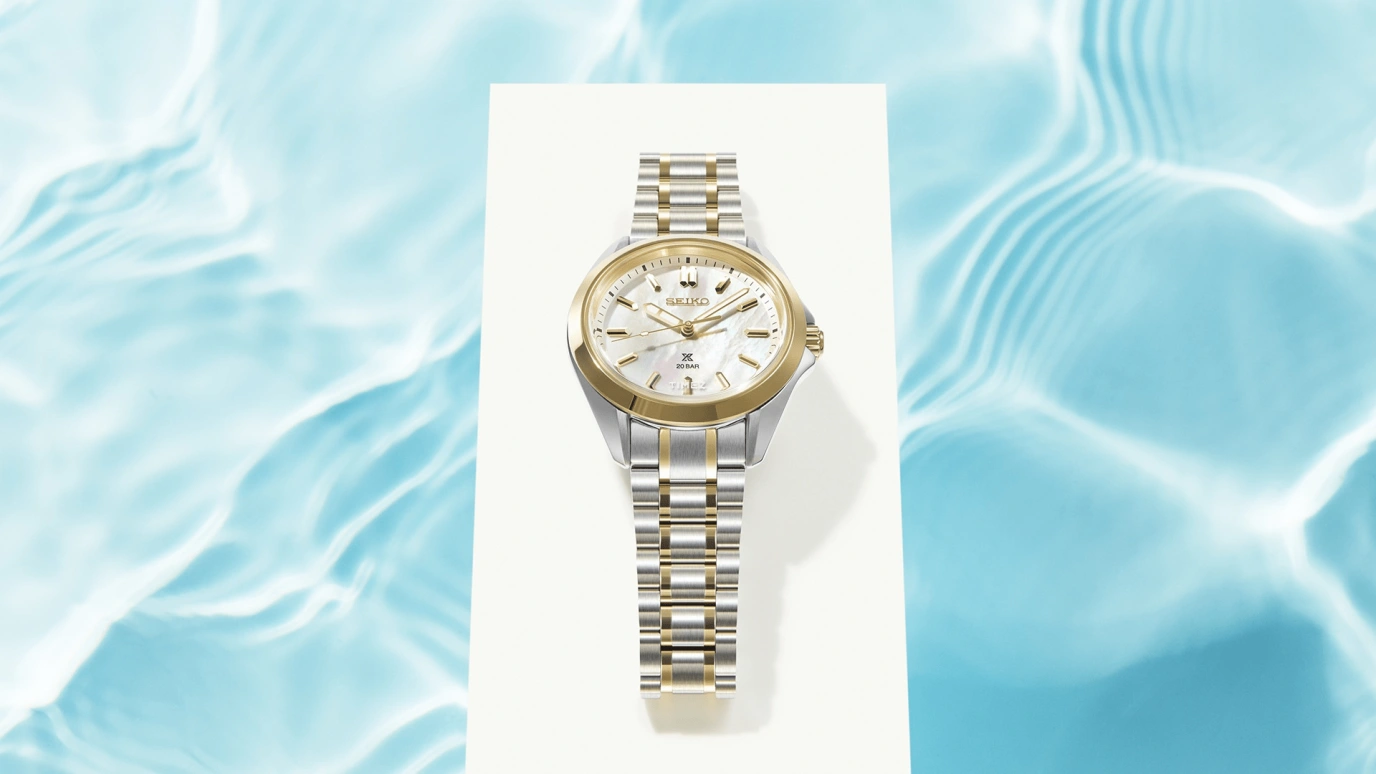 Seiko,Prospex 34mm,34mm,Stainless Steel,Silver White,White,Quartz,Anti-magnetic,In-house Caliber,SUR608J1