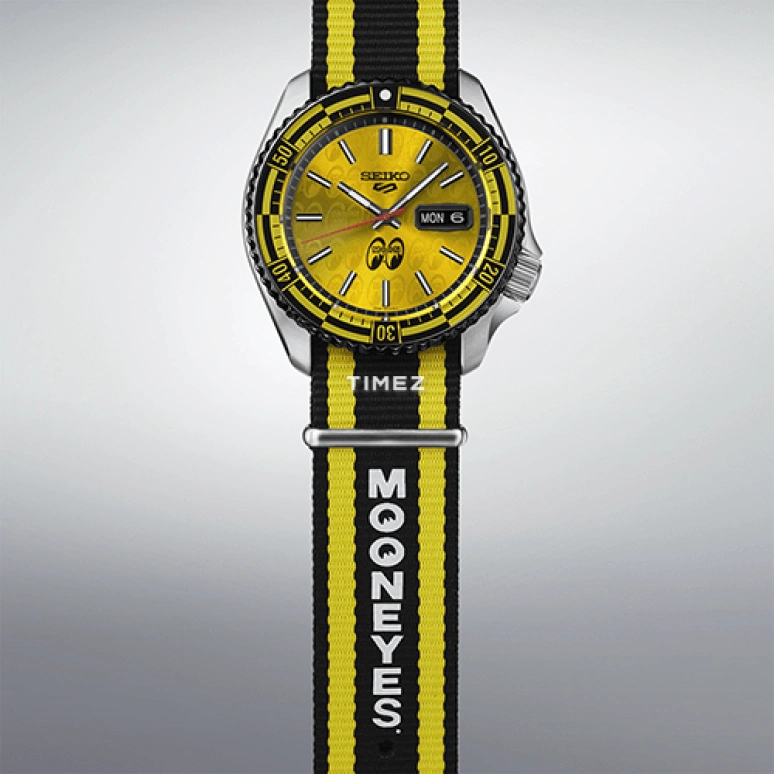 Seiko,5 Sports 42.50mm,42.50mm,Stainless Steel,Yellow,Automatic,Date,Day,SRPL39