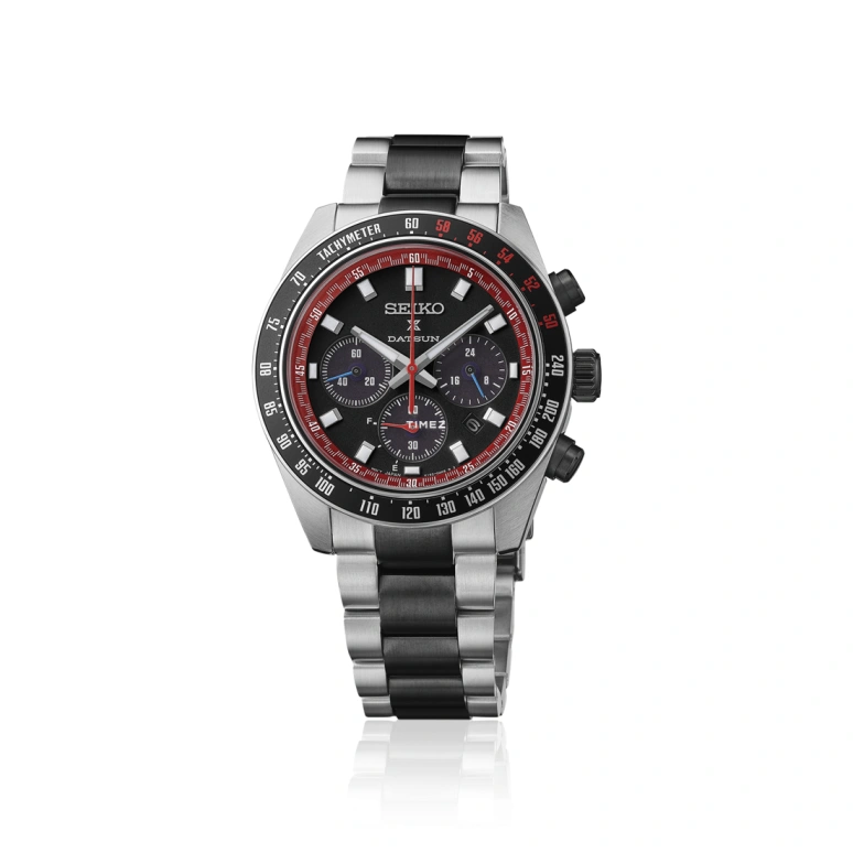 Seiko,Prospex 41.40mm,41.40mm,Stainless Steel,Black,Quartz,Chronograph,Day,Solar Charging,SBDL121