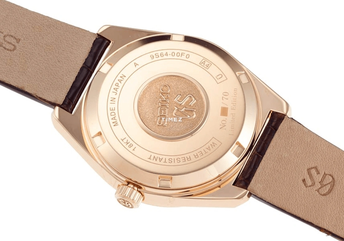 Grand Seiko,Grand Seiko 37.90mm,37.90mm,Rose Gold,White,Handwound,72hours,In-house Caliber,SBGW046
