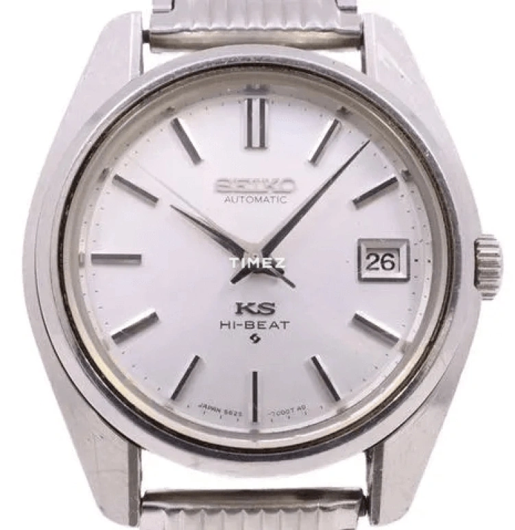 Seiko,King Seiko 37mm,37mm,Stainless Steel,Silver,Automatic,Day,In-house Caliber,5625,5625-7000