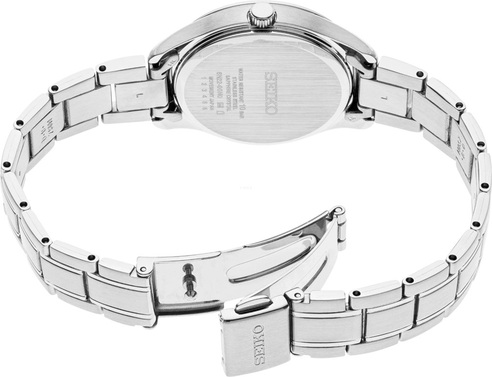 Seiko,men 29.90mm,29.90mm,Stainless Steel,Blue,Quartz,Day,In-house Caliber,SUR425