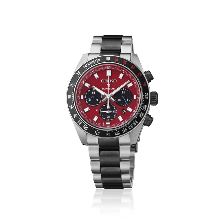 Seiko,Prospex 41.40mm,41.40mm,Stainless Steel,Red,Quartz,Chronograph,Day,Solar Charging,Anti-magnetic,In-house Caliber,Sapphire,Crystal Glass,SBDL123