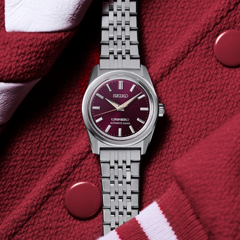 Seiko,King Seiko 36.10mm,36.10mm,Stainless Steel,Wine Red,Automatic,Anti-magnetic,72hours,SDKS031