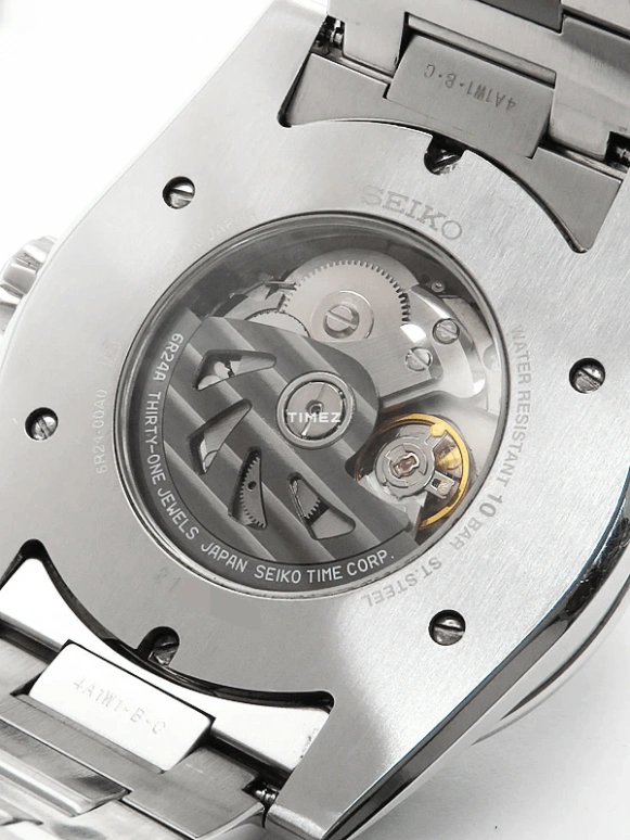 Seiko,Mechanical 46mm,46mm,Stainless Steel,Black,Automatic,Date,Day,Power Reserve Indicator,Retrograde,45hours,In-house Caliber,SAEC001