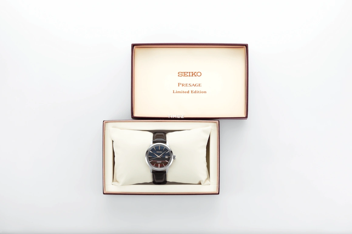 Seiko,Presage 40.50mm,40.50mm,Stainless Steel,Multi-Color,Blue,Red,Automatic,Day,41hours,SRPK75J1