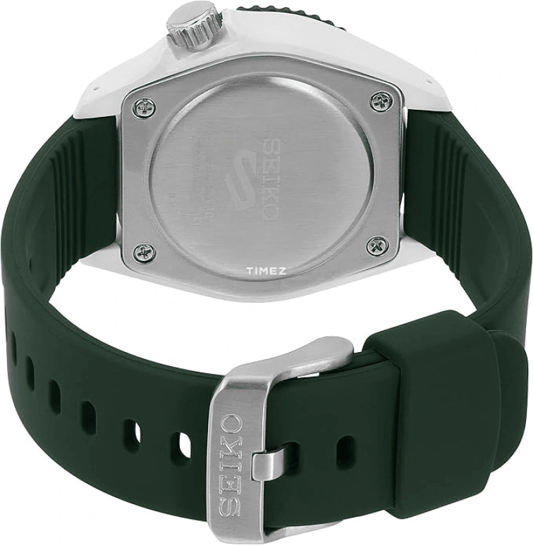 Seiko,5 Sports 39mm,39mm,Plastic,Dark Green,Automatic,Date,Day,SRPG73K1