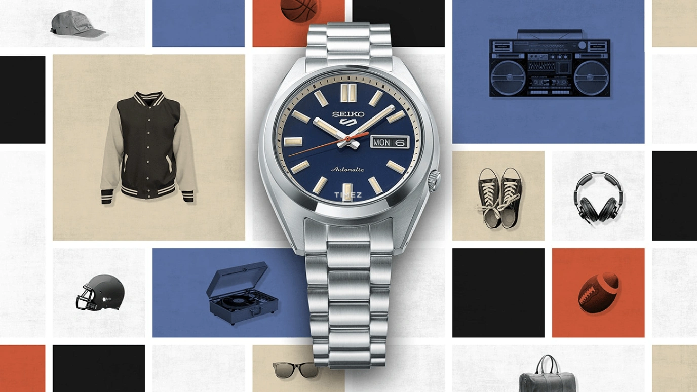 Seiko,5 Sports 37.40mm,37.40mm,Stainless Steel,Blue,Automatic,Date,Day,Anti-magnetic,SBSA253