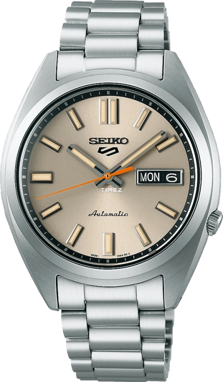 Seiko,5 Sports 37.40mm,37.40mm,Stainless Steel,Grey,Automatic,Date,Day,SRPK91
