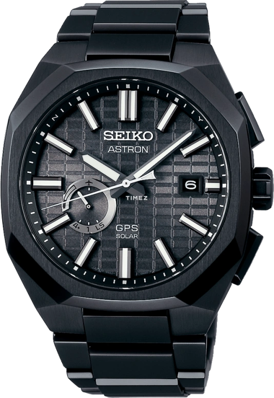 Seiko,Astron 41.20mm,41.20mm,Titanium,Black,Quartz,Perpetual Calendar,Day,Power Reserve Indicator,SSJ015J1