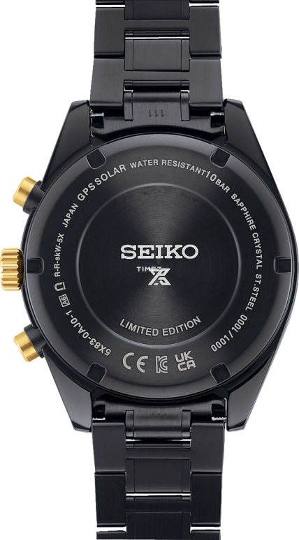 Seiko,Prospex 42mm,42mm,Stainless Steel,Black,Quartz,Chronograph,Perpetual Calendar,Date,Day,In-house Caliber,Sapphire,SBED013
