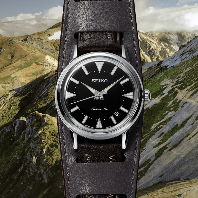 Seiko,Prospex 36mm,36mm,Stainless Steel,Black,Automatic,Day,In-house Caliber,SJE085J1