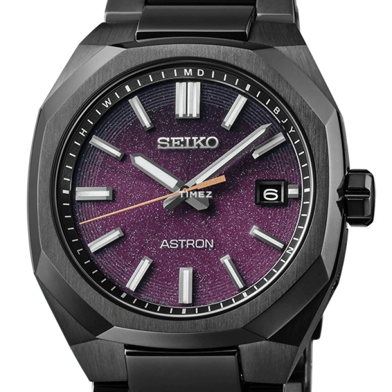 精工,Astron 39.60毫米,39.60毫米,鈦,紫色,石英,日曆,防磁,SBXY091