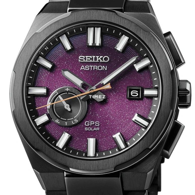 Seiko,Astron 42mm,42mm,Titanium,Purple,Quartz,Perpetual Calendar,Day,Power Reserve Indicator,GPS,In-house Caliber,Sapphire,Crystal Glass,SSJ029J1