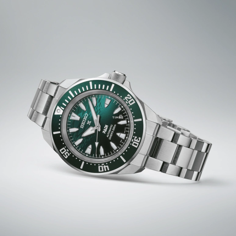 Seiko,Prospex 41.70mm,41.70mm,Stainless Steel,Green,Automatic,Day,Anti-magnetic,SRPL53