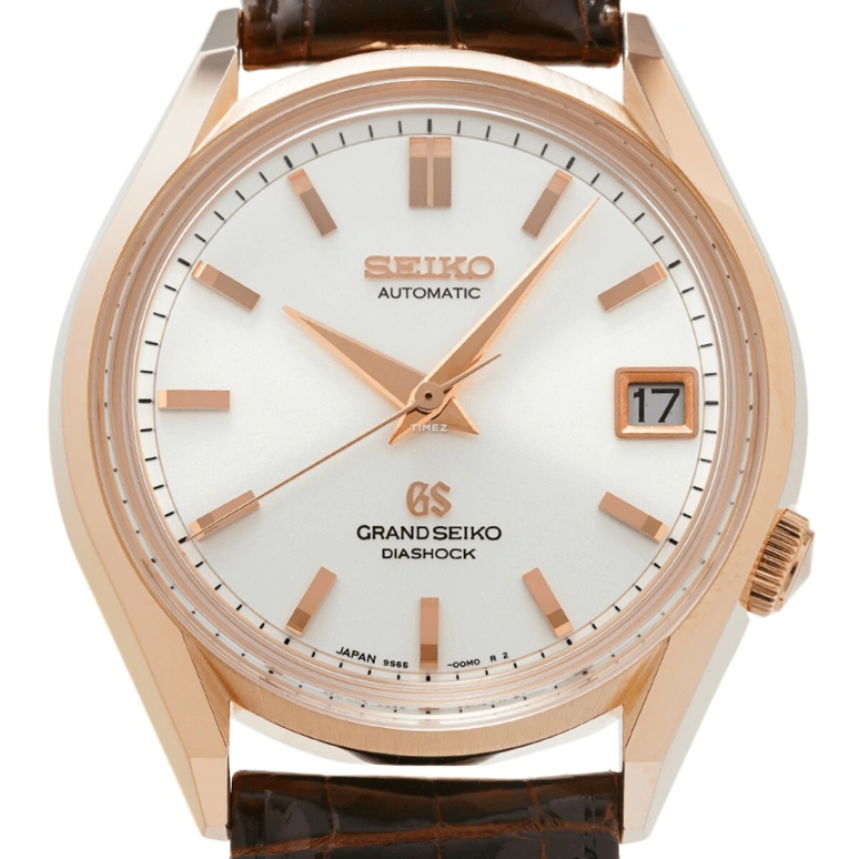 Grand Seiko,Grand Seiko 37.60mm,37.60mm,Rose Gold,Silver White,Handwound,Day,In-house Caliber,SBGR094