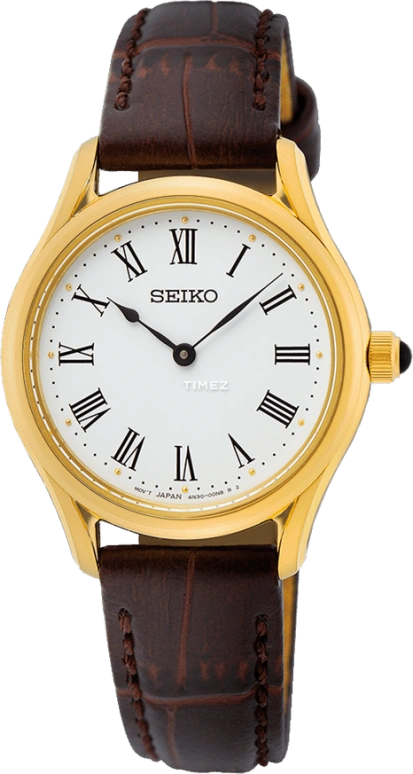 Seiko,women 29mm,29mm,Stainless Steel,White,Quartz,In-house Caliber,Sapphire,Crystal Glass,SWR072