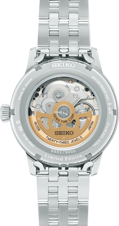 Seiko,Presage 40.50mm,40.50mm,Stainless Steel,Black,Grey,Automatic,Day,Anti-magnetic,SARY245