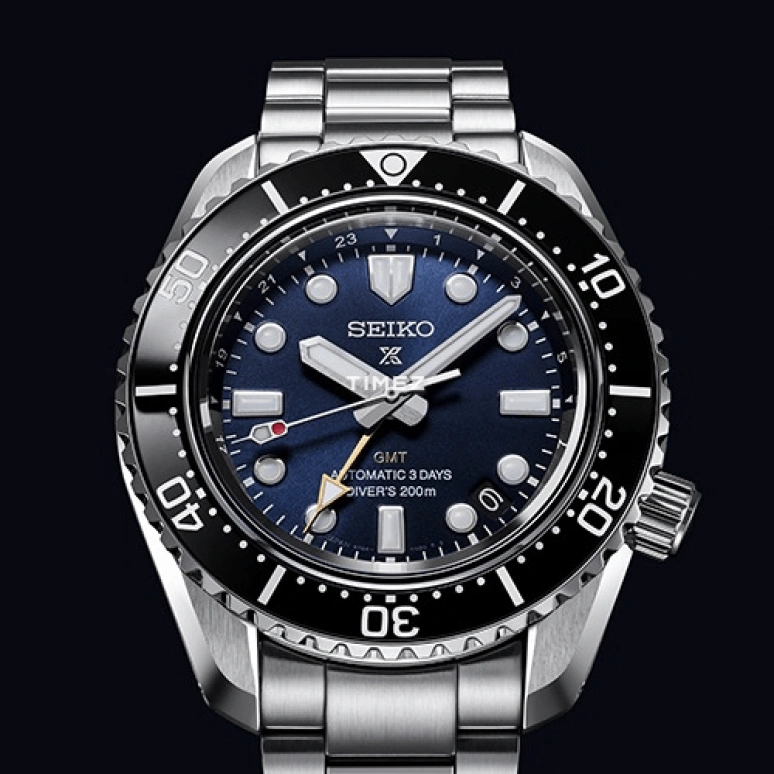 Seiko,Prospex 42mm,42mm,Stainless Steel,Blue,Automatic,Day,Dule Time,Anti-magnetic,SBEJ021
