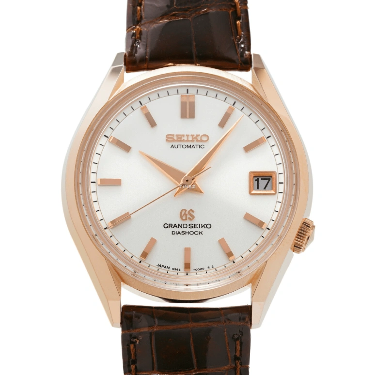 Grand Seiko,Grand Seiko 37.60mm,37.60mm,Rose Gold,Silver White,Handwound,Day,In-house Caliber,SBGR094