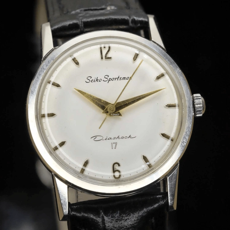 Seiko,Sportsman 29mm,29mm,Stainless Steel,Silver,Handwound,In-house Caliber,Sapphire,12080