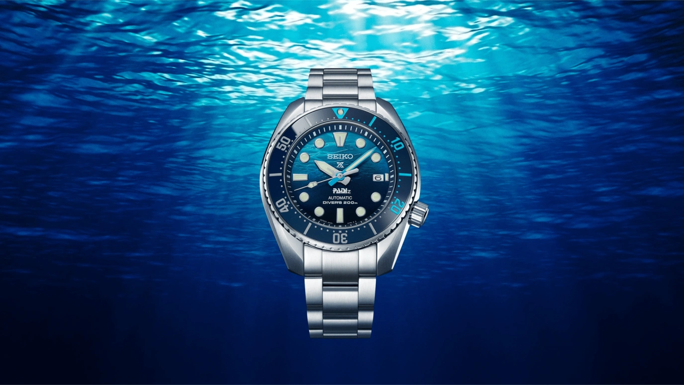 Seiko,Prospex 45mm,45mm,Stainless Steel,Blue,Automatic,Day,Anti-magnetic,SBDC189