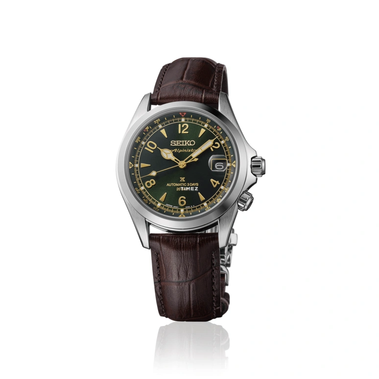 Seiko,Prospex 39.50mm,39.50mm,Stainless Steel,Dark Green,Automatic,Day,Anti-magnetic,SPB507J1