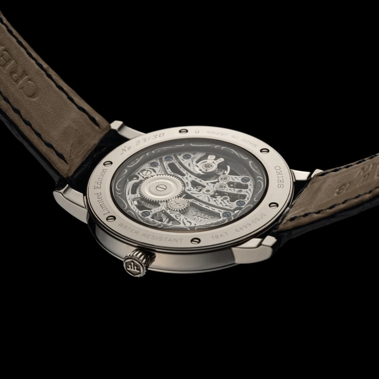 Seiko,Credor 38mm,38mm,White Gold,Silver,Handwound,In-house Caliber,Sapphire,GBBD963
