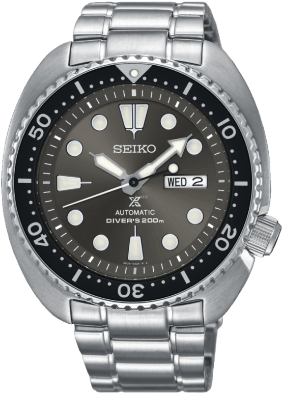 Seiko,Prospex Divers 45mm,45mm,Stainless Steel,Grey,Automatic,Date,Day,Anti-magnetic,SRPC23