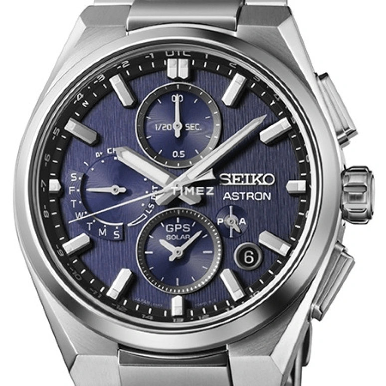 Seiko,Astron 42mm,42mm,Titanium,Blue,Quartz,Chronograph,Perpetual Calendar,Date,Day,In-house Caliber,Sapphire,Crystal Glass,SSH161J1