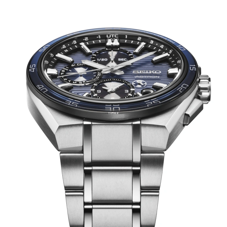 Seiko,Astron 44.10mm,44.10mm,Titanium,Blue,Black,Quartz,Chronograph,Perpetual Calendar,Date,Day,In-house Caliber,Sapphire,SBXC175