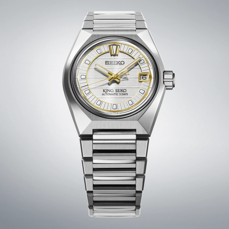 Seiko,King Seiko 41mm,41mm,Stainless Steel,Silver,Handwound,Day,Anti-magnetic,SLA087J1