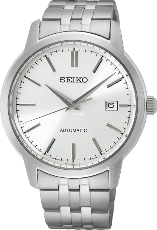 Seiko,Other 41.20mm,41.20mm,Stainless Steel,Silver,Automatic,Day,41hours,SRPH85