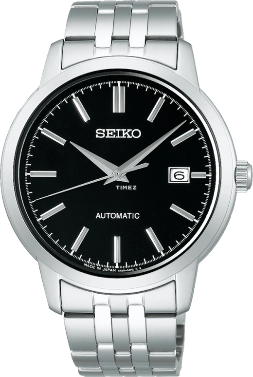 Seiko,men 41.20mm,41.20mm,Stainless Steel,Black,Automatic,Day,Anti-magnetic,SCVE061