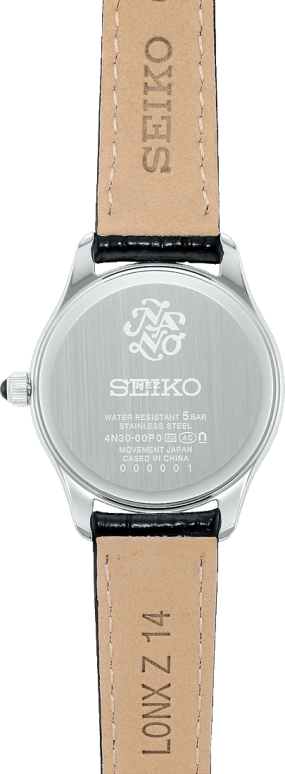 Seiko,women 29mm,29mm,Stainless Steel,Black,Quartz,In-house Caliber,Round,SSEH011