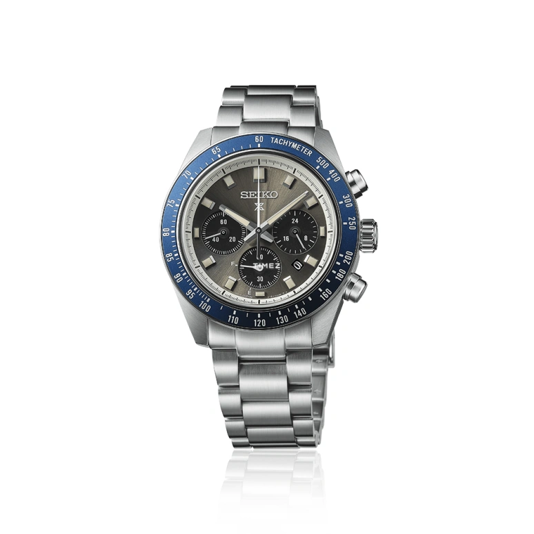 Seiko,Prospex 41.40mm,41.40mm,Stainless Steel,Black,Grey,Quartz,Chronograph,Day,Power Reserve Indicator,SSC939