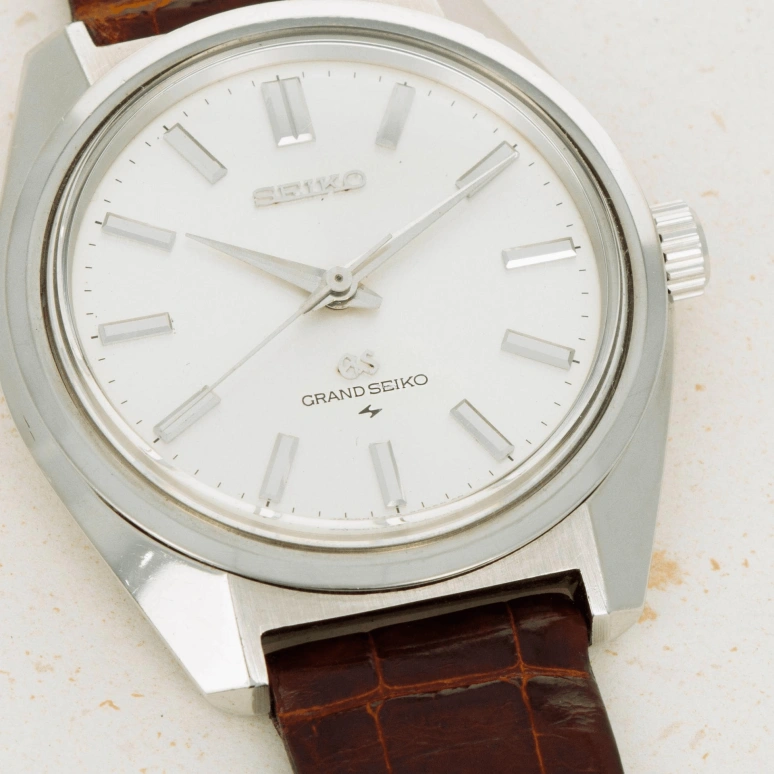 Seiko,Grand Seiko 37.60mm,37.60mm,Stainless Steel,White,Handwound,In-house Caliber,Sapphire,4420,4420-9000