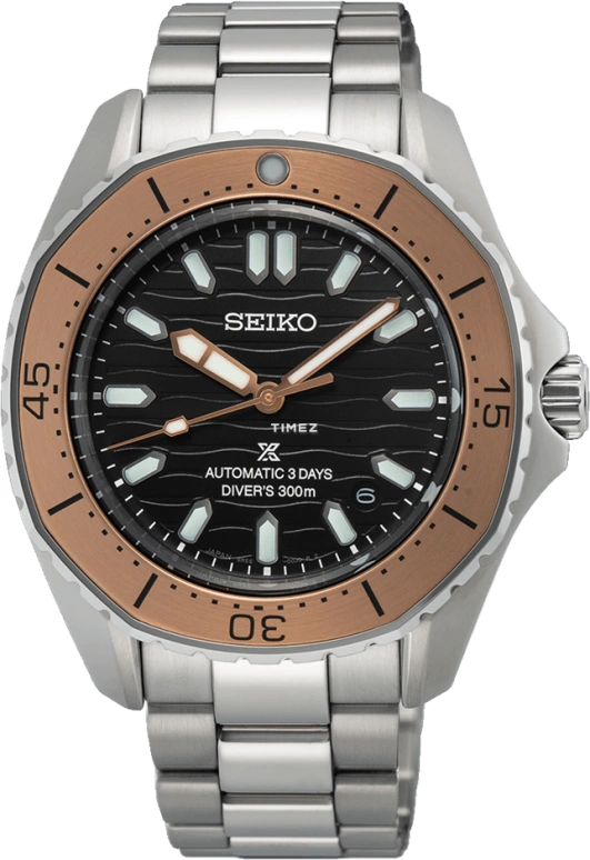 Seiko,Prospex Divers 41.30mm,41.30mm,Stainless Steel,Black,Automatic,Day,Anti-magnetic,SPB485JC