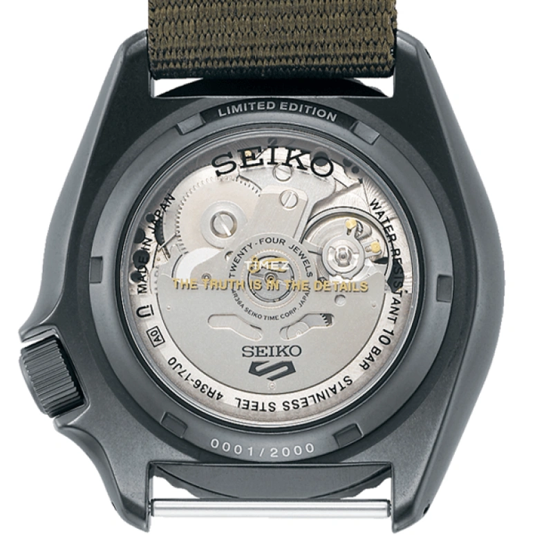 Seiko,5 Sports 42.50mm,42.50mm,Stainless Steel,Black,Automatic,Date,Day,SBSA283