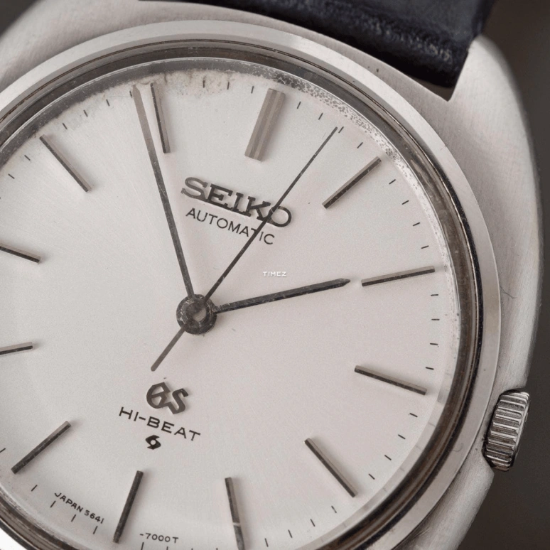 Seiko,Grand Seiko 36mm,36mm,Stainless Steel,White,Automatic,In-house Caliber,Sapphire,5641,5641-7000