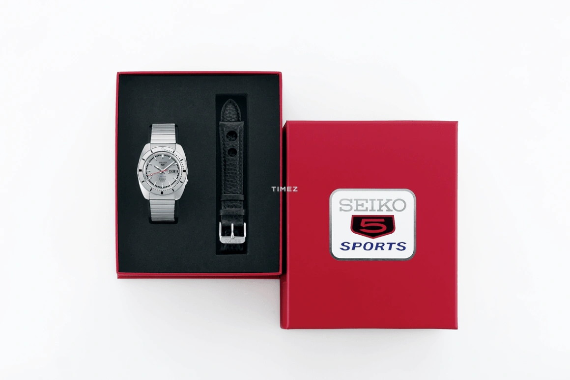 Seiko,5 Sports 38.50mm,38.50mm,Stainless Steel,Grey,Automatic,Date,Day,SRPL03