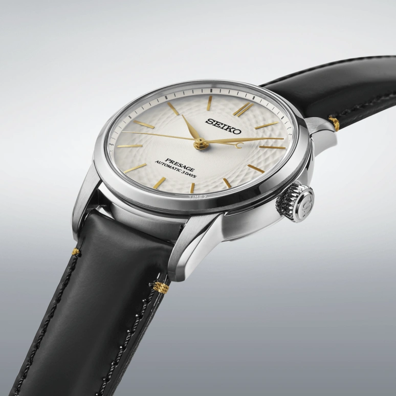 Seiko,Presage 49.10x40.60mm,49.10x40.60mm,Stainless Steel,White,Automatic,Anti-magnetic,72hours,SARX127