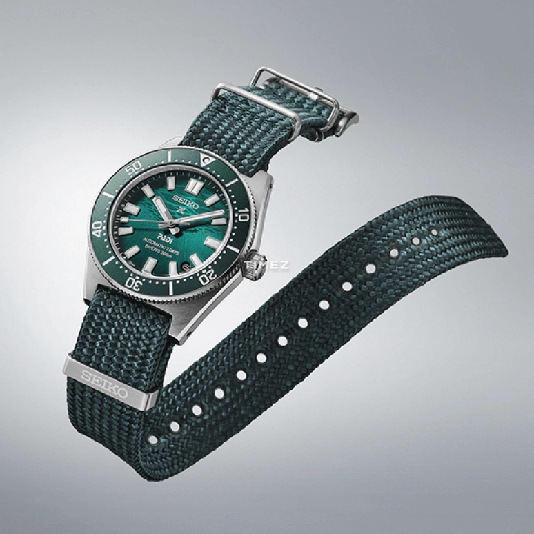 Seiko,Prospex 40mm,40mm,Stainless Steel,Green,Automatic,Day,Anti-magnetic,SPB501J1