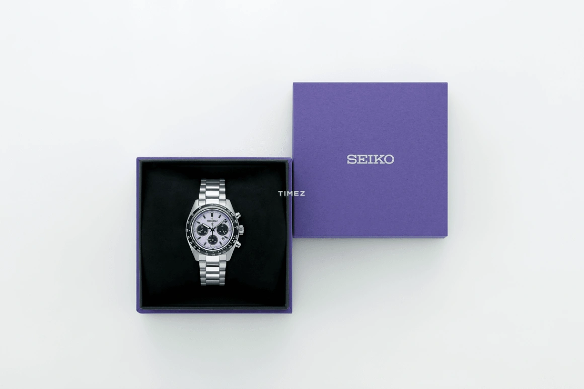 Seiko,Prospex 39x45.50mm,39x45.50mm,Stainless Steel,Purple,Quartz,Chronograph,Day,Anti-magnetic,Solar Charging,In-house Caliber,Sapphire,Crystal Glass,SBDL119