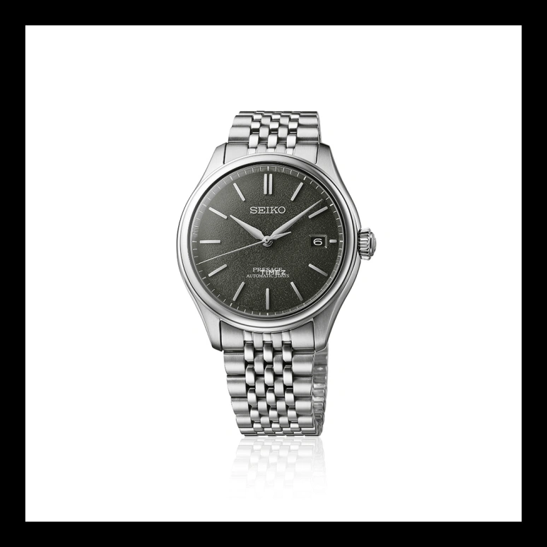 Seiko,Presage 40.20mm,40.20mm,Stainless Steel,Black,Automatic,Day,72hours,SARX123