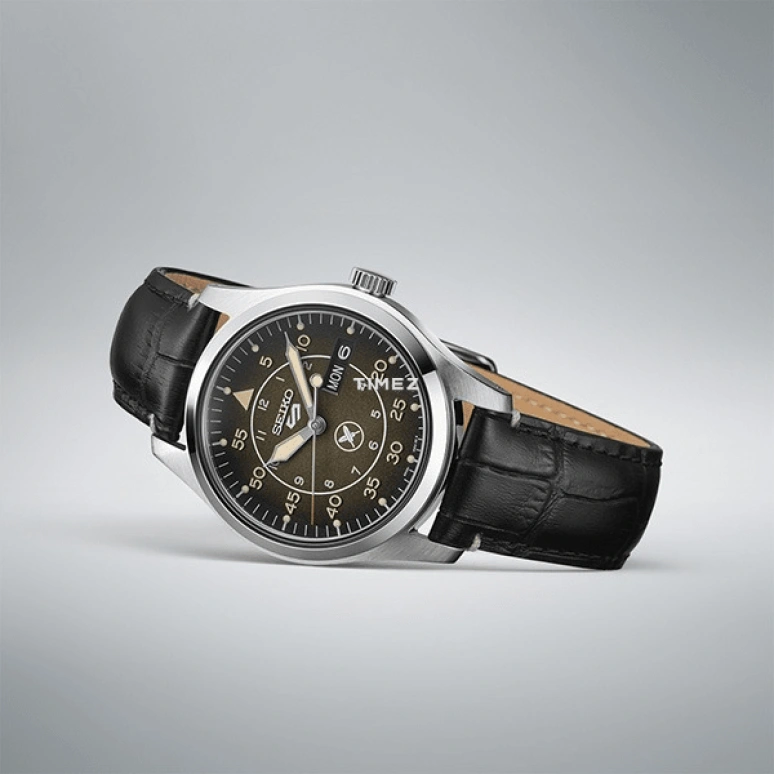Seiko,5 Sports 39.40mm,39.40mm,Stainless Steel,Brown,Automatic,Date,Day,Anti-magnetic,SBSA277