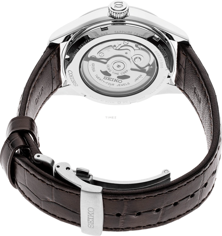 Seiko,Presage 40.50mm,40.50mm,Stainless Steel,Green,Automatic,Day,70hours,SPB111J1