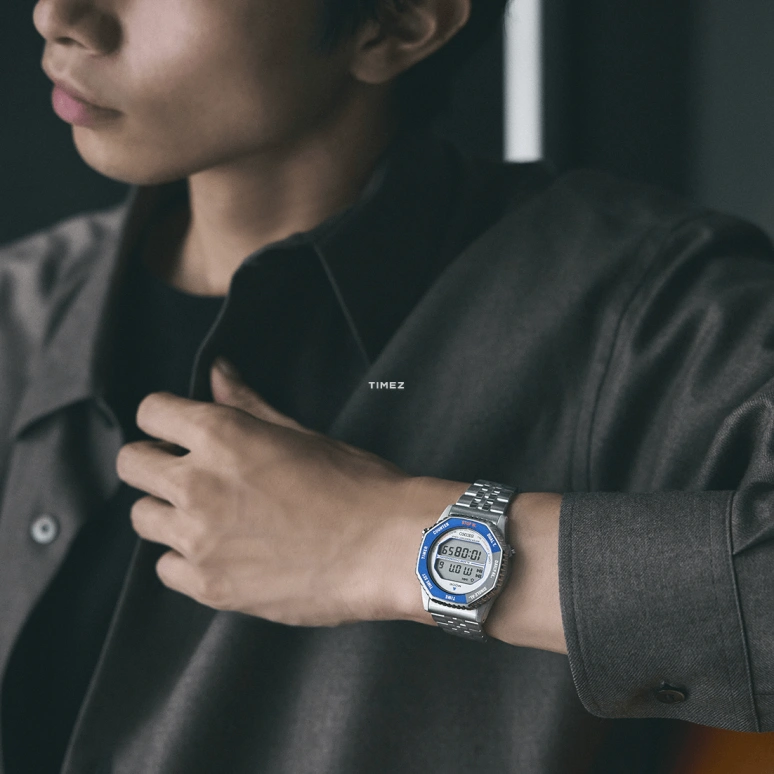 Seiko,Other 37mm,37mm,Stainless Steel,Blue,Grey,Quartz,Chronograph,Date,Day,Dule Time,In-house Caliber,Hardlex,SBJG021